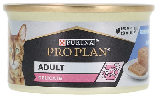 Pro Plan Cat Blik Delicate Kalkoen/rijst