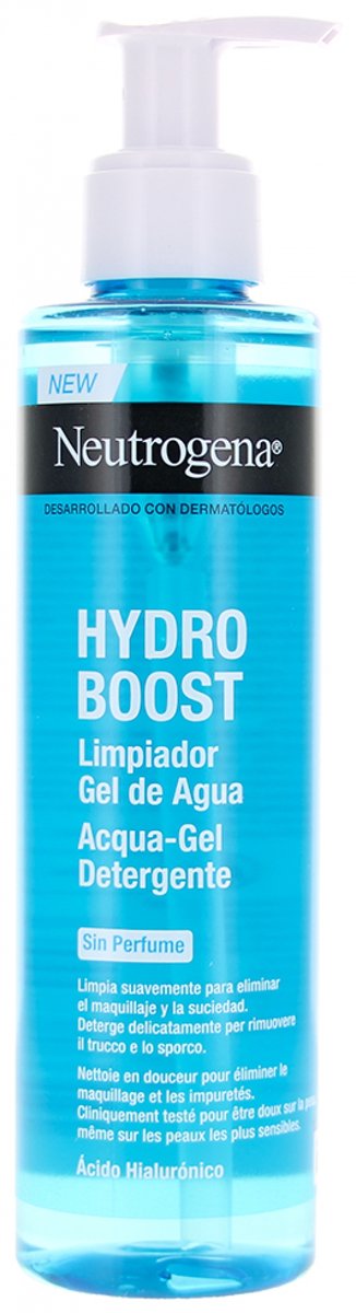 Neutrogena Hydro Boost Ongeparfumeerde Hydraterende Aqua-Gel Reinigingsgel 200 ml