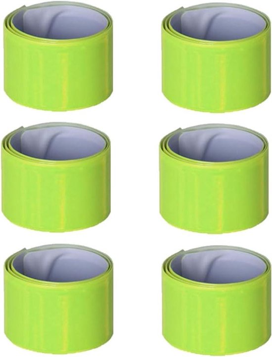 Donluhu Fietsklem [set van 8, 40x5 cm], Zwarte fietsbroekbeschermer met reflecterende banden, fietsbroekklem, reflecterende band voor joggen, outdoor, wandelen