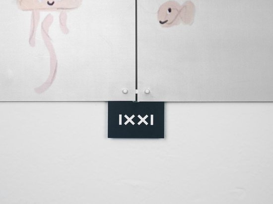 IXXI Bootfeest, Adams Arts - 80 x 100 cm - Gratis ophangtool - Grote wanddecoratie en posters - Illustraties, Speels, Aquarel, Fantasierijk