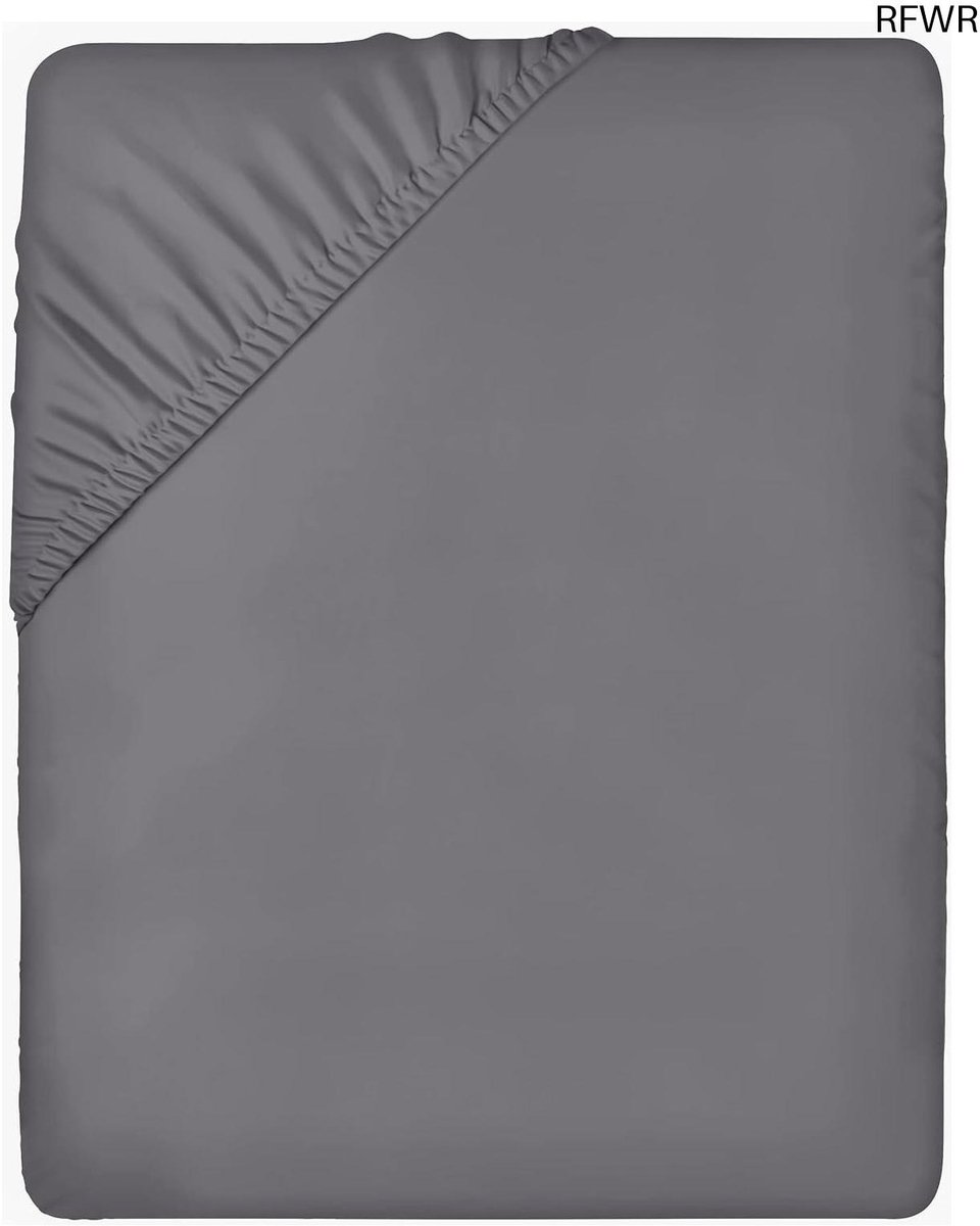 RFWR Hoeslaken 90 x 200 cm voor Matras tot 35 cm Diep, Zachte Microvezel, Krimp- en Vervaagt Bestendig