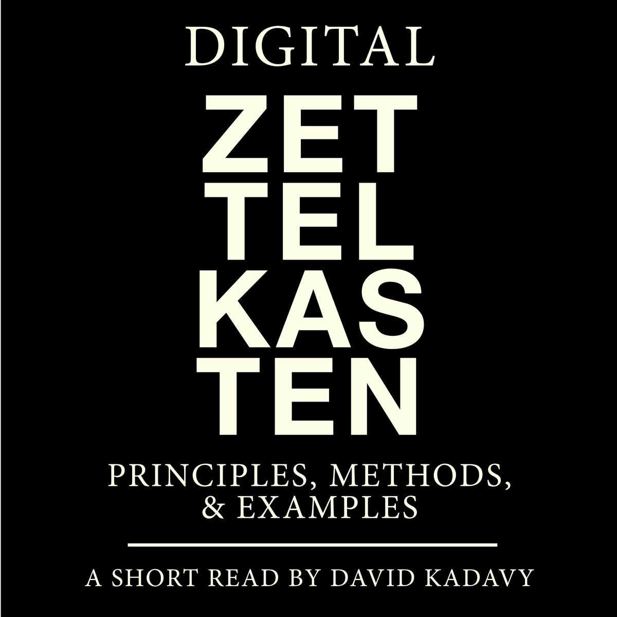 Omslag van Digital Zettelkasten