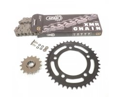 afam kettingset voor motor honda 500 cb f 2013 tot 2021 15x41 niet 520 nieuw