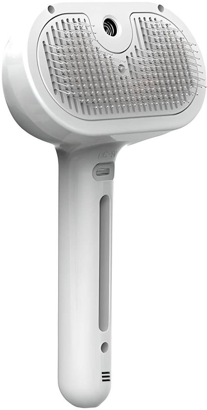 Kattenstoomborstel, 35 ml tank stomende kattenborstel USB