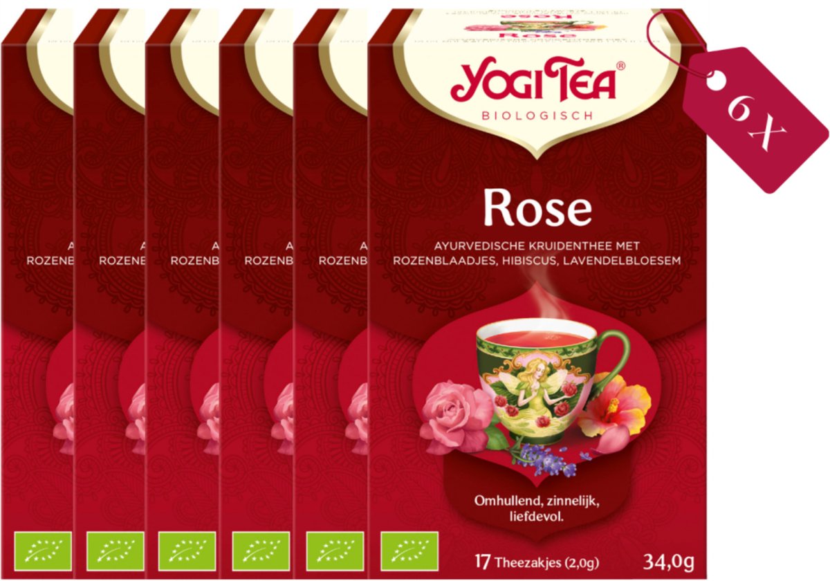 Yogi Tea Rose Voordeelverpakking