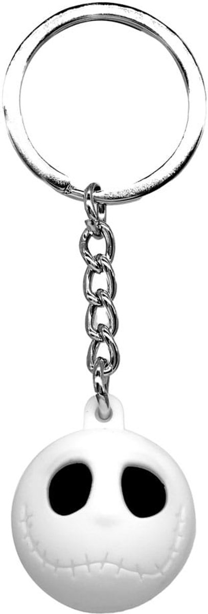 Monogram Int. Nightmare before Christmas Ball Keychain Jack (Happy) Keyrings