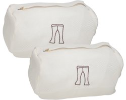 Gerimport waszakken Iris - 2x - 30 x 20 cm - voor delicaat wasgoed - lingerie/bh waszak