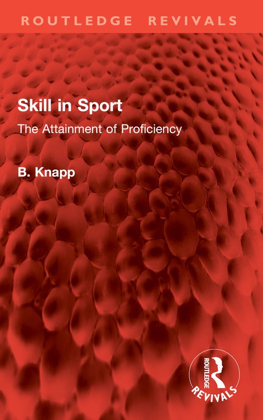 Routledge Revivals- Skill in Sport - cover