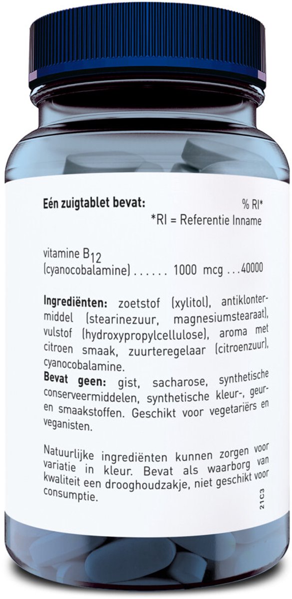 Orthica Co-Enzym B12 - 2 x 60 zuigtabletten - Voordeelverpakking