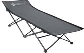 Eurocatch Opvouwbaar Veldbed - Festival bed - Camping bed - Kampeerbed - Grijs