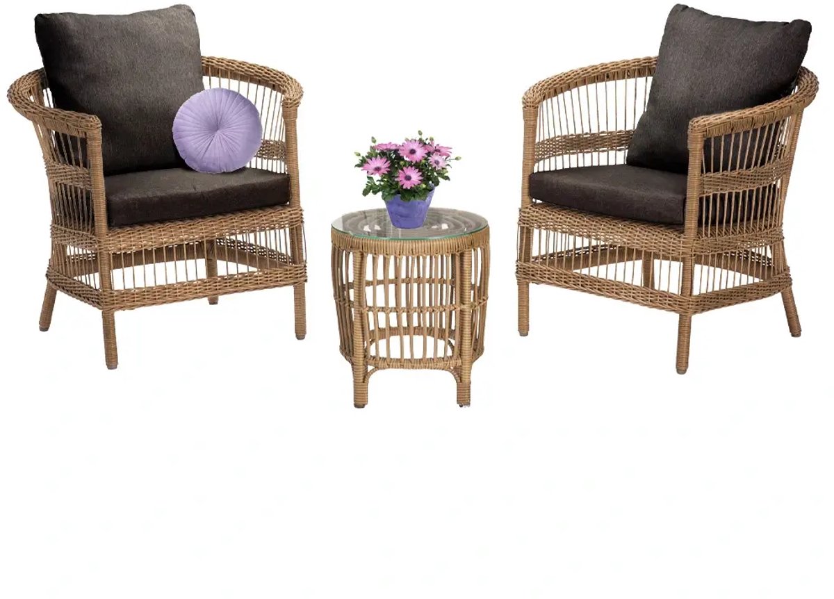 Your Own Living Ashton Relax Set - Antraciet
