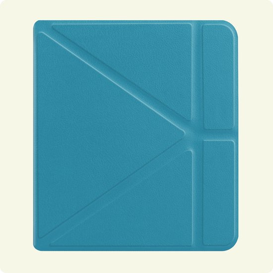 Hoesje Geschikt voor Kobo Libra Colour Hoes Bescherm Hoesje Case Sleep Cover - Hoes Geschikt voor Kobo Libra Colour Hoesje - Turquoise van Merkloos — afbeelding 5