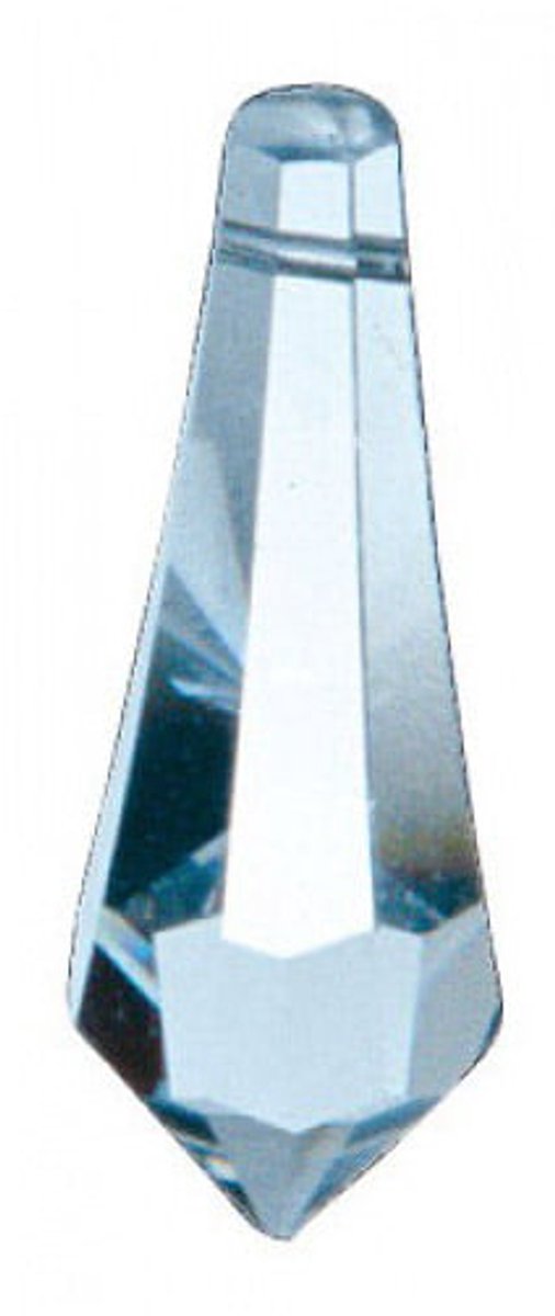 Regenboog kristal 38 x 14 mm ijspegel