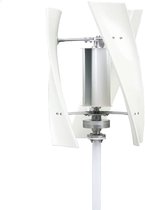 Windturbine - Windmolengenerator - Windenergie - Windturbine - 2000W - 24V - 3 bladen - met MPPT regelaar - Wit