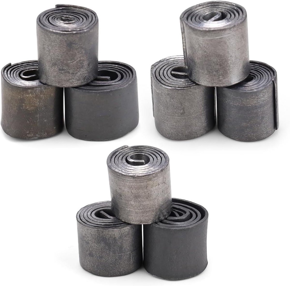 Allecto Plus - 9 loodgewichten voor vissen in 3 maten - Hengellood voor buitensporten - Visaccessoires