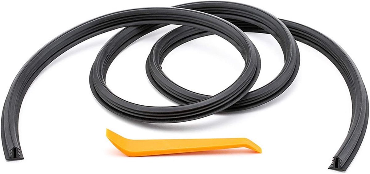 Image of 2 Meter Rubberen Afdichtstrip Middenconsole Auto-interieur Stofpreventie Geluidsdemping