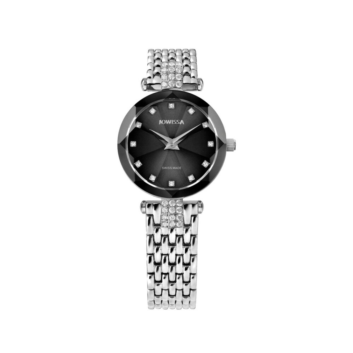 Jowissa - J5.785.S - Polshorloge - Dames - Kwarts - Facet Strass