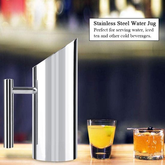 Rvs Waterkan 1L/1.5L Drinken Werper Water Pot