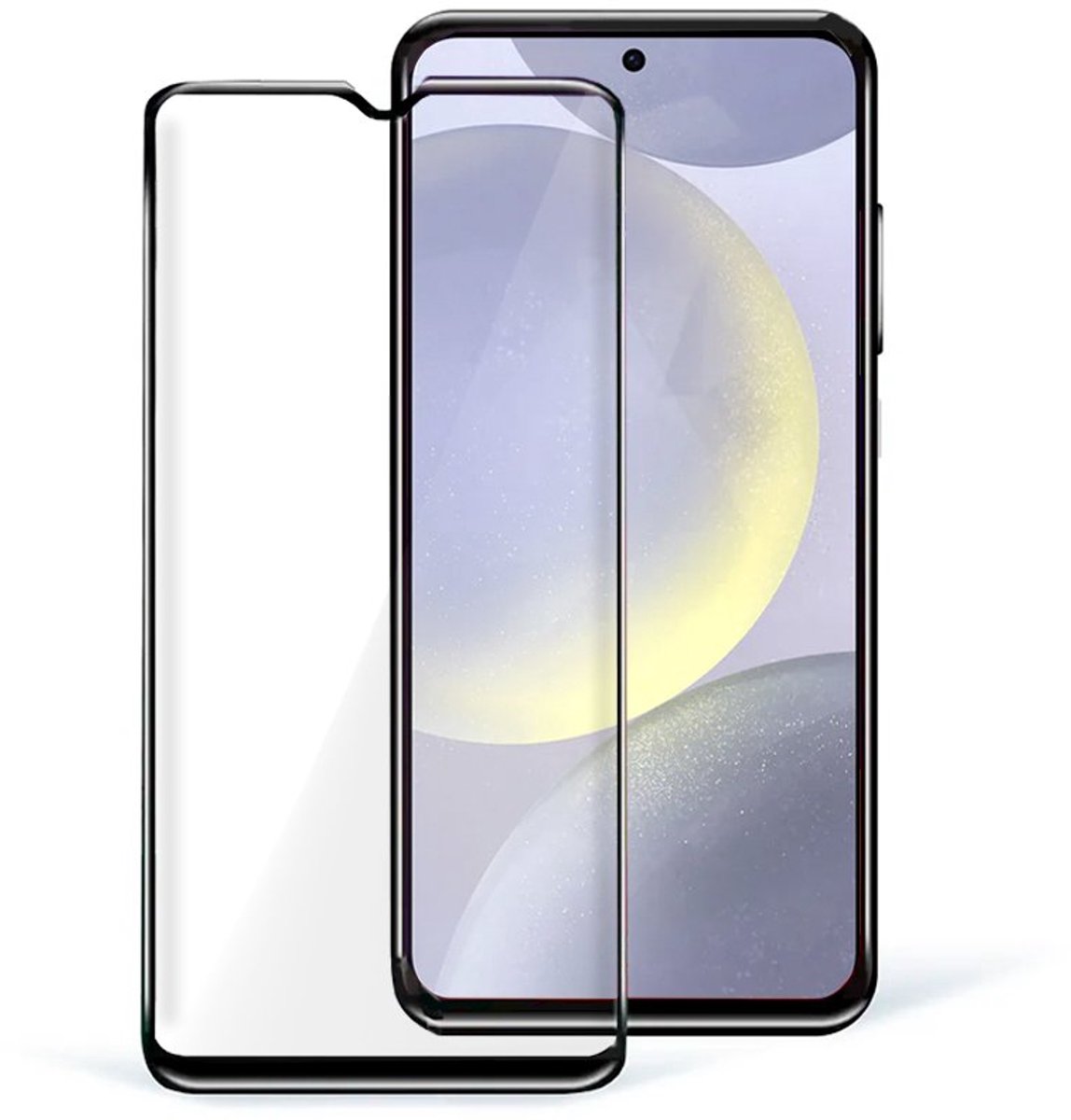 Cool Samsung Galaxy S24 Full 3d Schermbeschermer Transparant