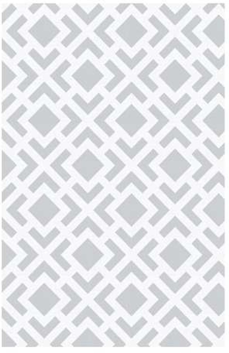 Storesdeco Premium vinyl vloerkleed, antislip, binnen/buiten – Grijs, 140 x 200 cm