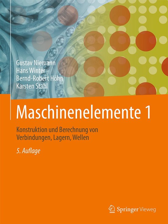 Maschinenelemente 1 - cover