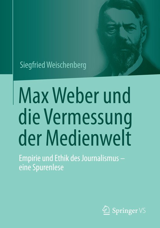 Max Weber und die Vermessung der Medienwelt - cover