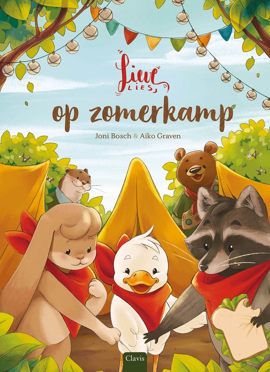 Lieve Lies op zomerkamp - cover