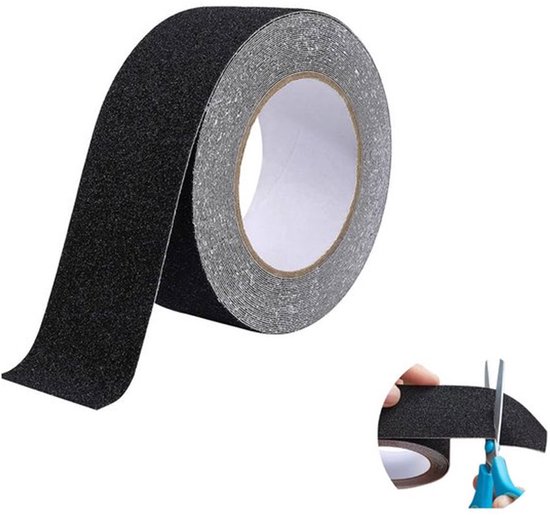 Gripko - Antislip plakband voor trappen en vloeren, antislip lijm, waterdicht en veelzijdig, veiligheid in zwembaden, hellingen en meer (2,5 cm x 20 m