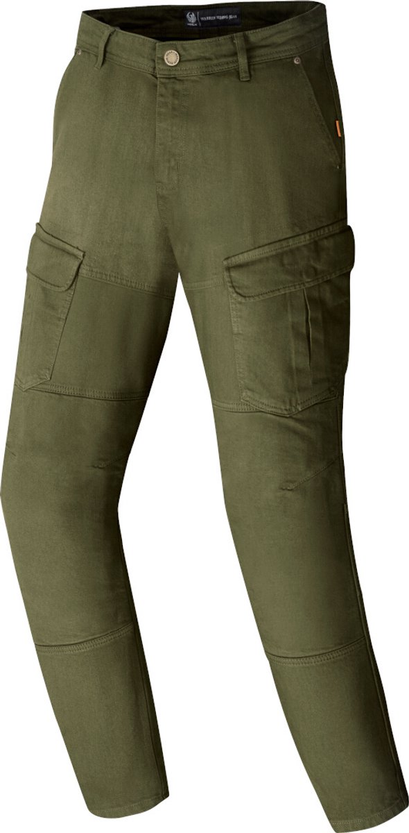 Merlin Warren D3O Cargo Olijfgroen Motorjeans