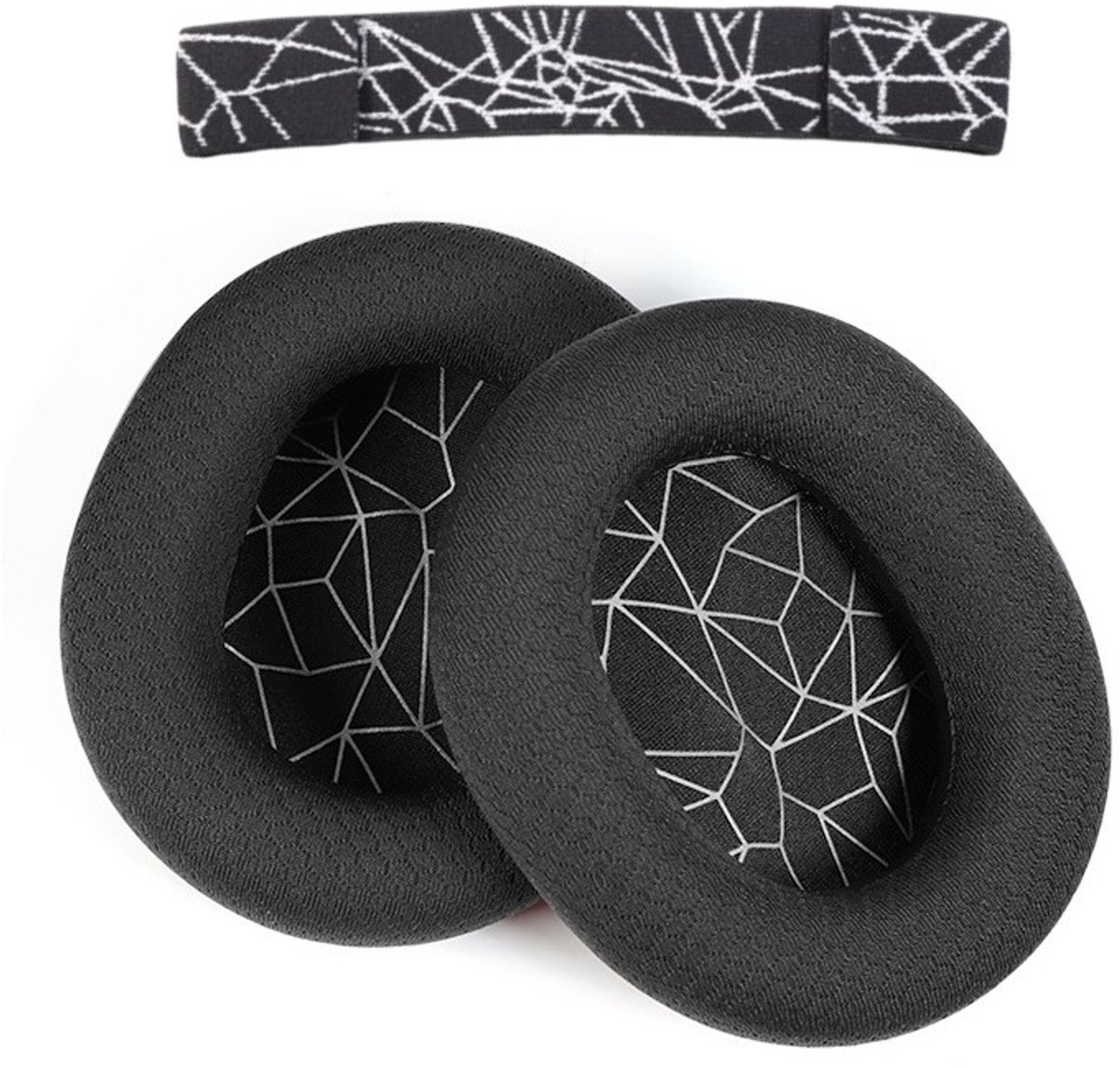 Oorkussens en hoofdbandkussen Geschik voor SteelSeries Arctis 3/5