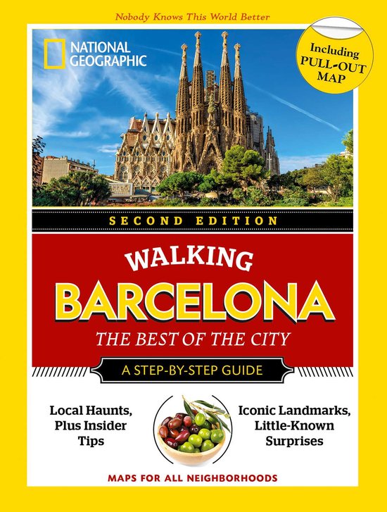 National Geographic Walking Barcelona, Second Edition - cover