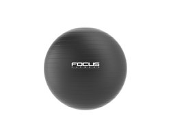 Focus Fitness Focus Fitness Gym Ball - Fitness Ball - Zwart - 55 cm