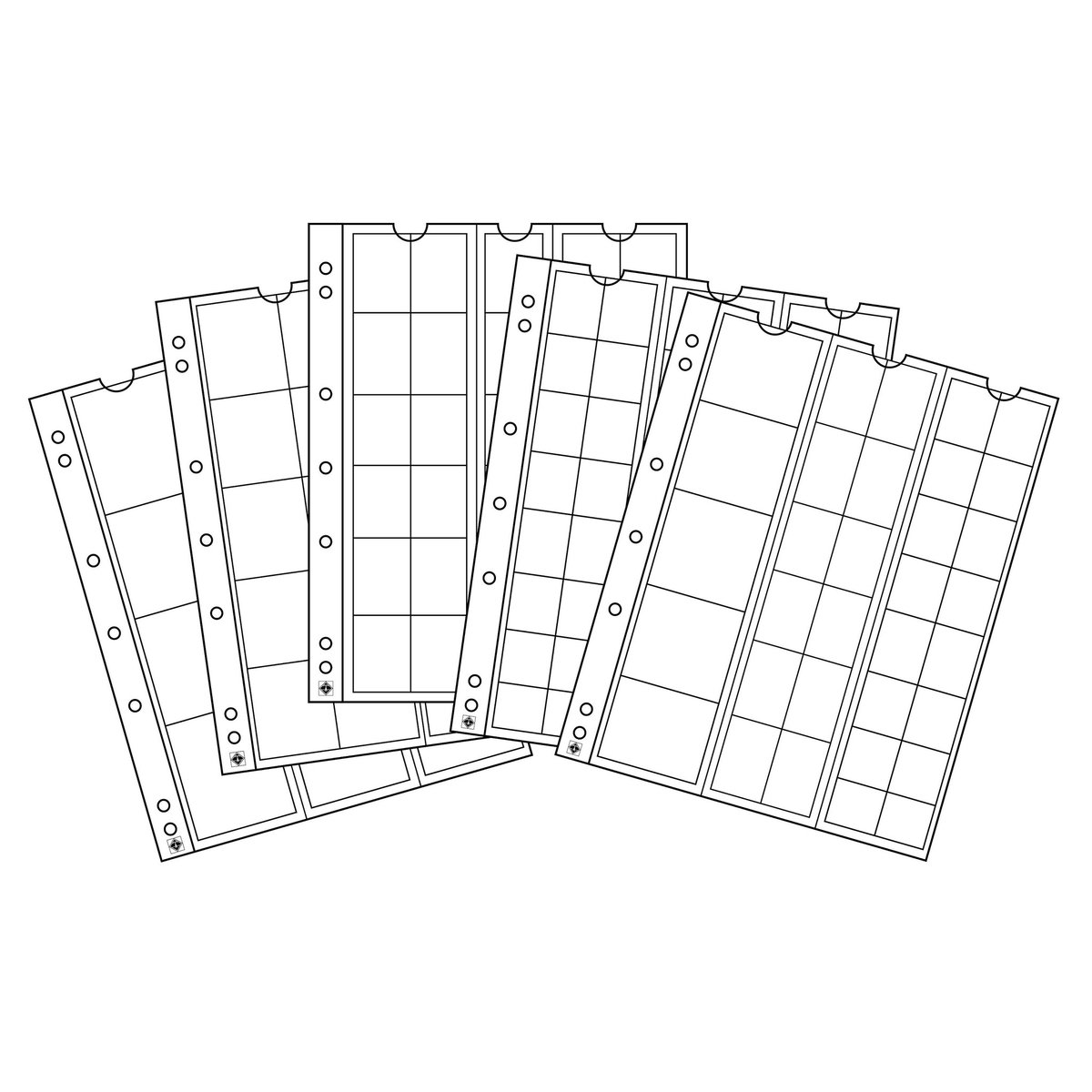 Leuchtturm, Numis, Bladen (4 rings)