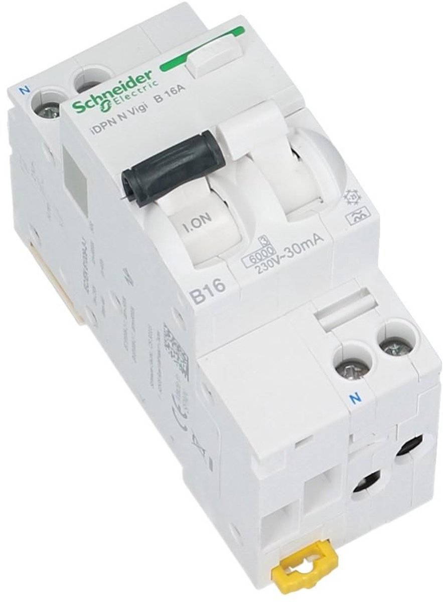 Schneider Electric Acti 9 Aardlekschakelaar - A9D69616 - E33MH