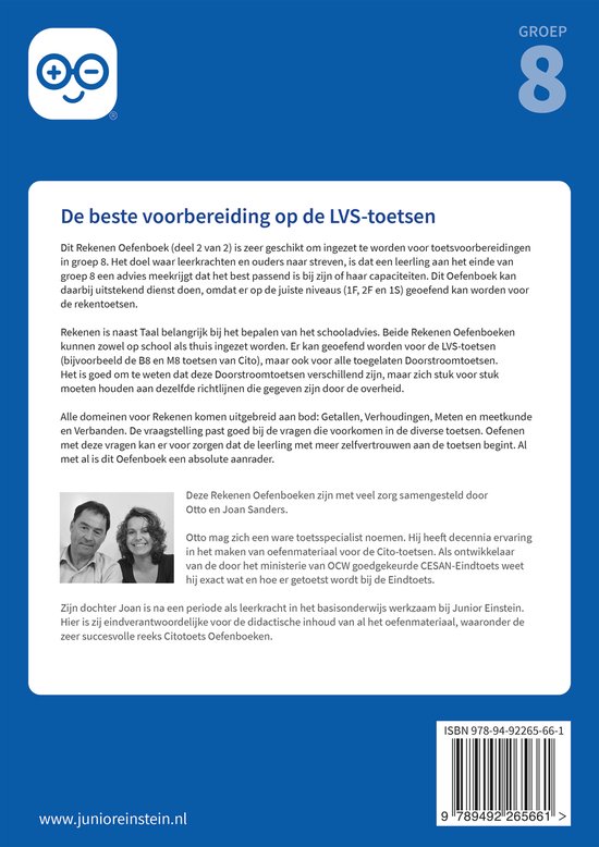 Deel 2 2 - Rekenen Oefenboek 2 - cover