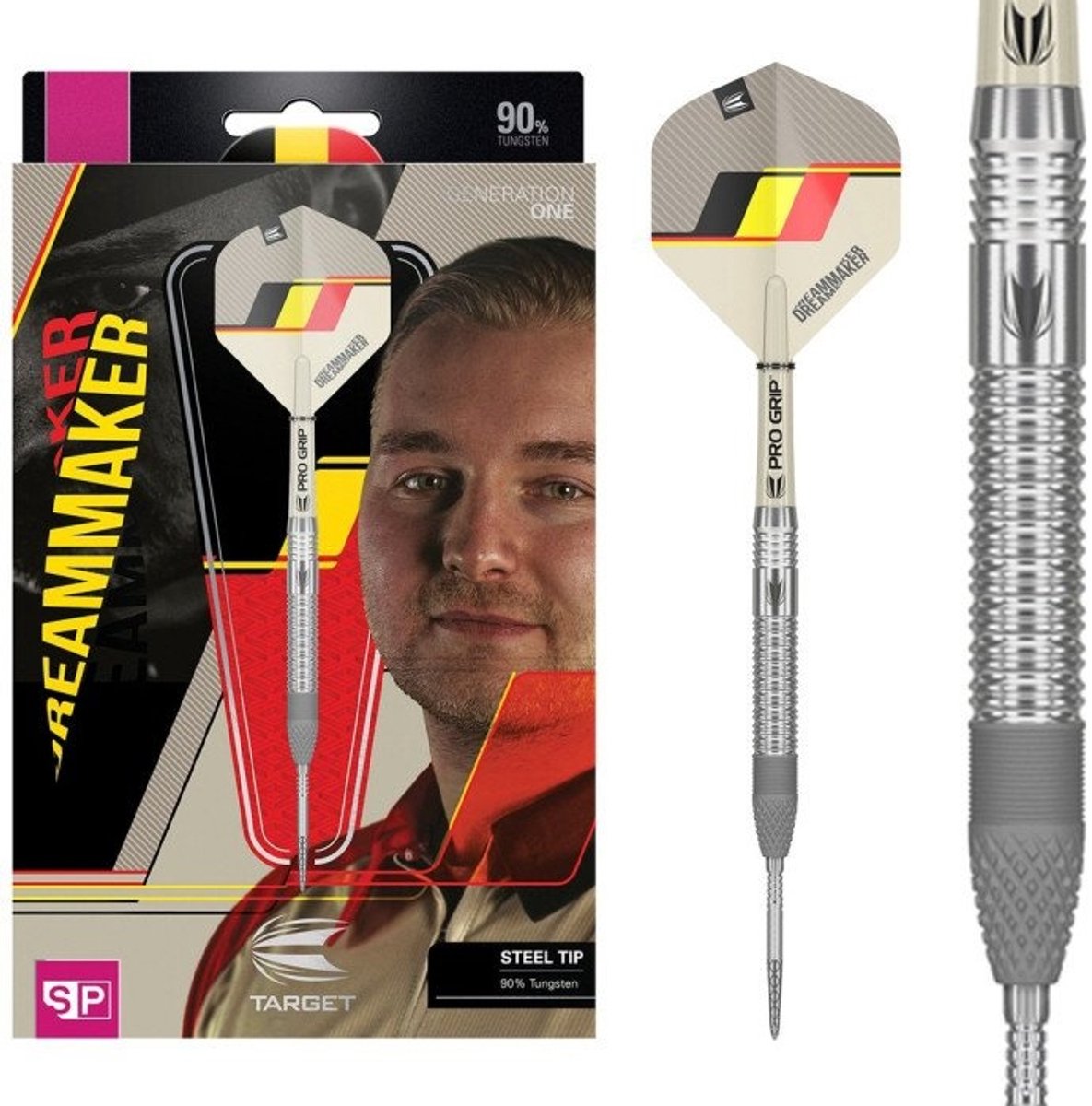 Target Dimitri van den Bergh SP G1 90% - Dartpijlen 21 Gram