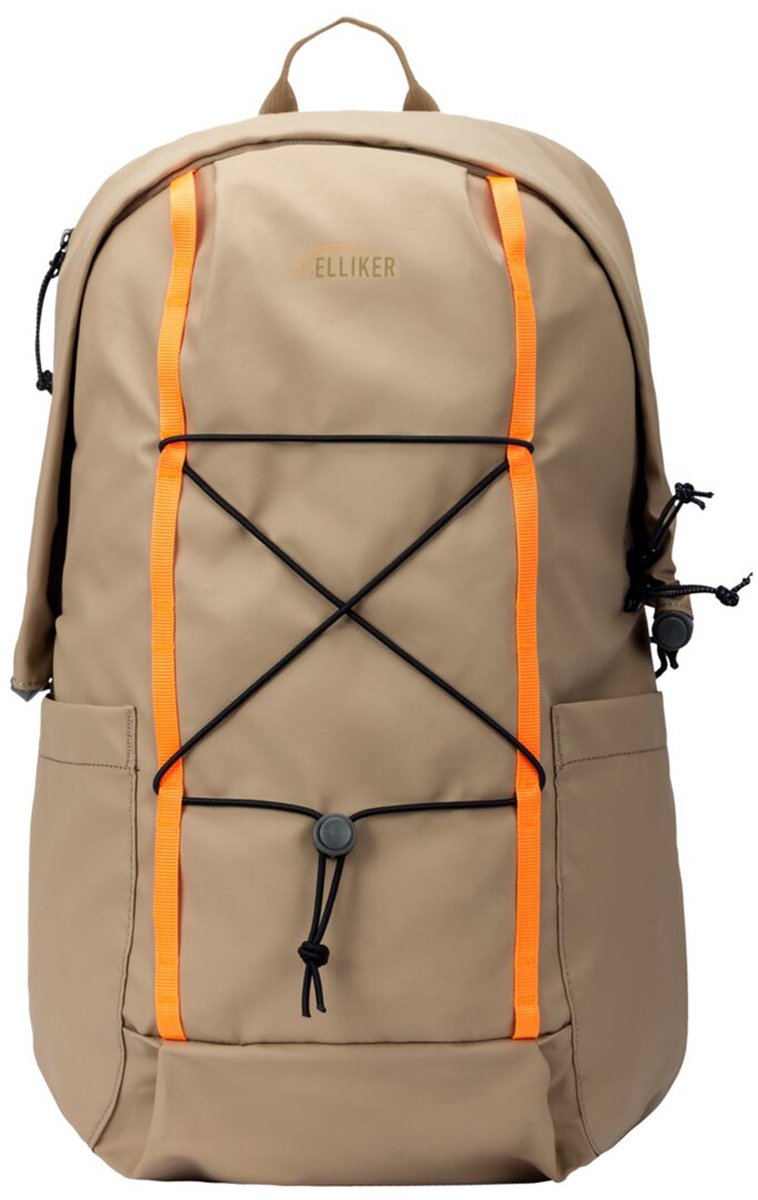 Elliker Kiln Hooded Zip Top Backpack 22L sand