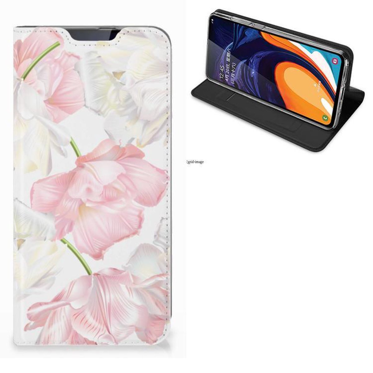 Samsung Galaxy A60 Smart Cover Lovely Flowers