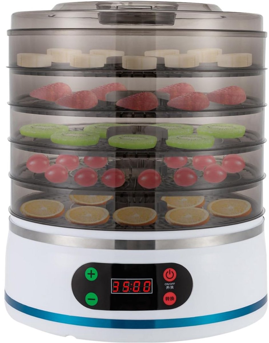 DailySupplies® Voedseldroger - Droogoven - Dehydrator - Fruitdroger