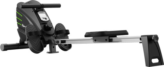 VirtuFit Row 450 - Roeitrainer magnetische weerstand inklapbaar - Roeimachine - Silent Magnetic Weerstandssysteem - Roeiapparaat voor thuis - 10 Weerstanden - Roeitrainers - Incl. Transportwielen