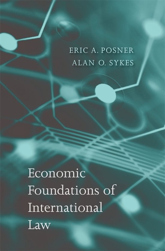 Economic Foundations of International Law - cover