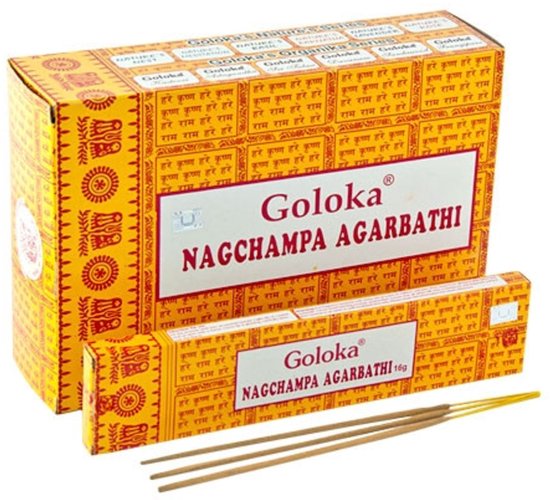 Goloka Wierook nag champa 16 Gram