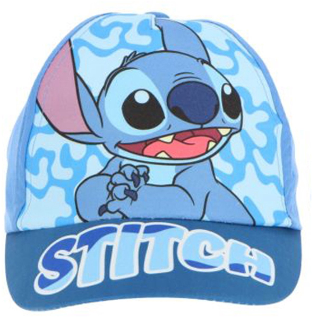 Disney Stitch Kinderpet – Blauw Jongens Cap – Maat 53cm – Verstelbaar – Zomer Hoedje – 3 t/m 12 Jaar