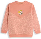 Woezel & Pip Sweater meisjes - Blooming Dahlia - Maat 110/116 - Meisjes trui