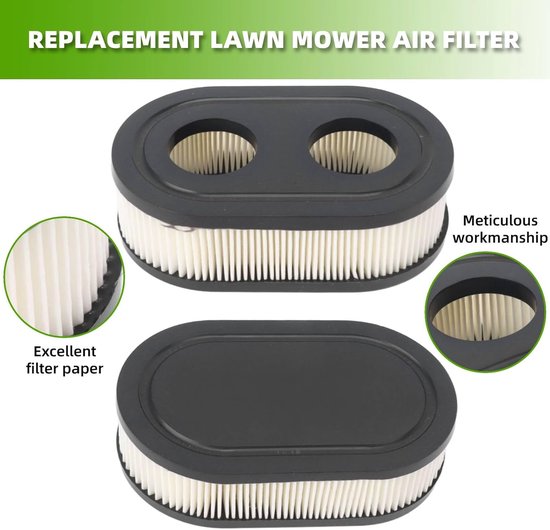 Grasmaaier Luchtfilter - Luchtfilters met Luchtfilterdeksel Geschikt voor Briggs and Stratton 594575 798452 650EXI 675EXI 675IS - Vervangingsset voor Briggs & Stratton - Onderdelen Grasmaaier van Merkloos	 — afbeelding 4