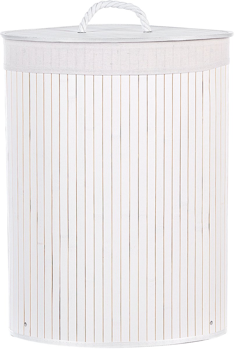 Goedkoopste Mand MATARA Bamboehout Wit