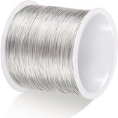 SyiXute Fil Aluminium 1mm X 50m - Fil De Sculpture Souple Pour Bijoux, Bricolage Et Artisanat Créatif