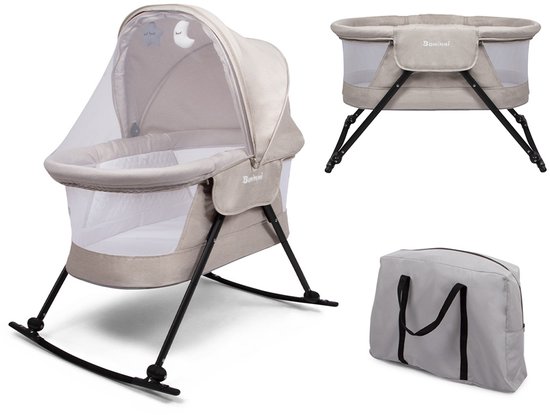 Baninni 3-in-1 Schommelwieg Adora Zand