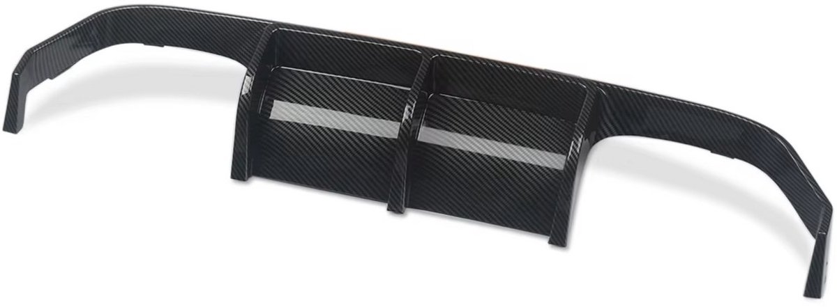 Spoilerlip Vaylen - Achterbumper Diffuser Spoiler Lip - Voor BMW F80 M3/F82 M4 (2015-2020) - Carbon Fiber - Auto accessoires