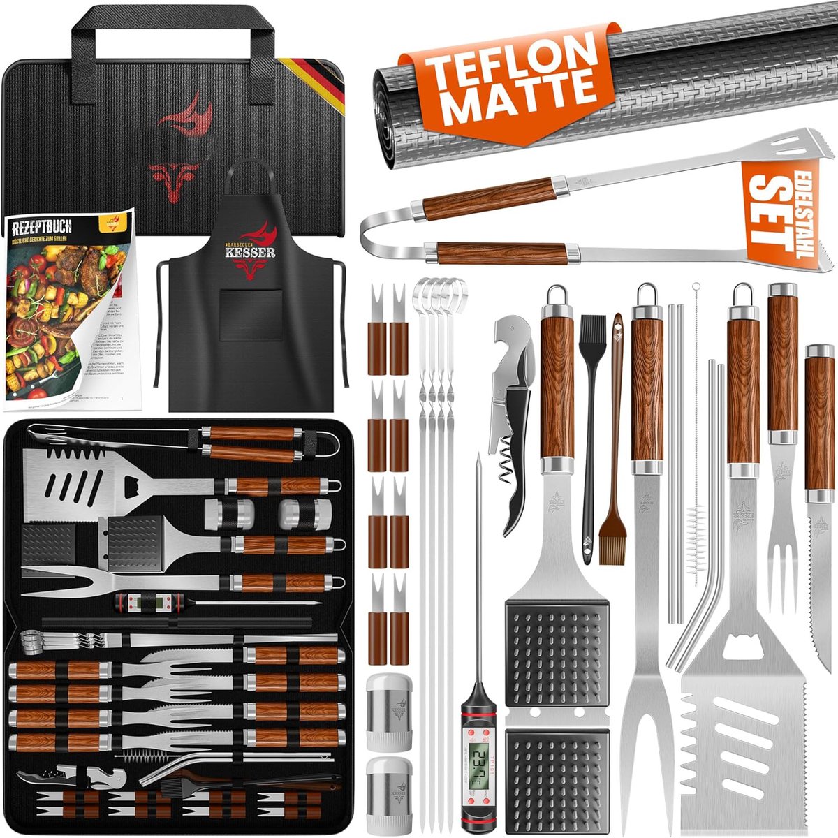 DailySupplies® Bbq Gereedschap - Accesoires - Borstel - Thuis Pakket